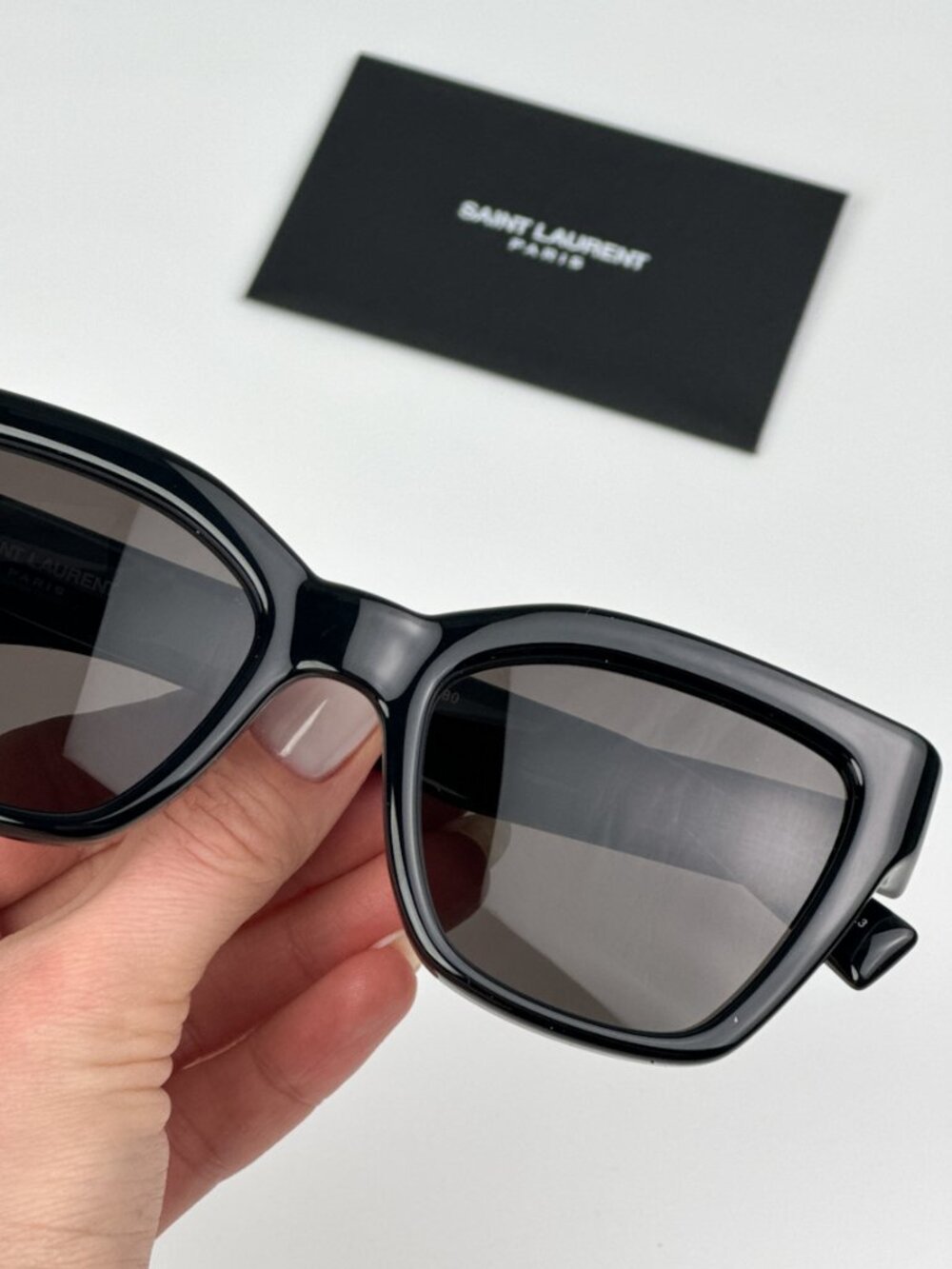 SAINT LAURENT SL641 001 BLACK CAT EYE SUNGLASSES